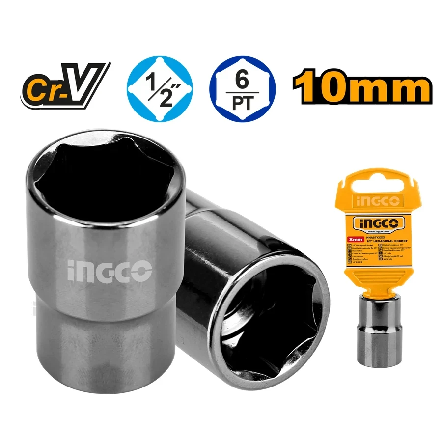 Precision Industrial Socket | HHAST12101 | 1/2" Drive 6-Point Hexagonal
