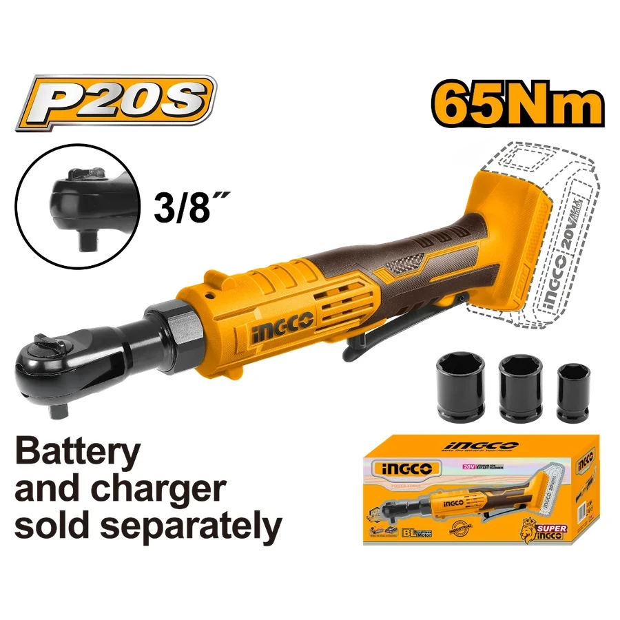 Cordless Drive Ratchet | CDRLI2060151 | 20V Max | 65Nm High-Torque (Unit Only)