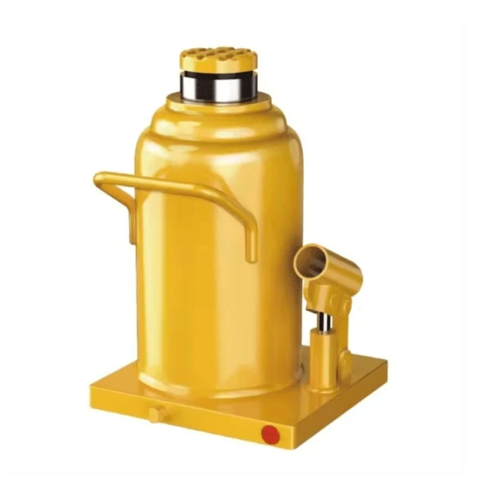 Deli Tools EDQ71032 32-Ton Hydraulic Bottle Jack | Ultra-Heavy-Duty Welded Steel Industrial Lift with Safety Valve & 260mm - 430mm Height Range