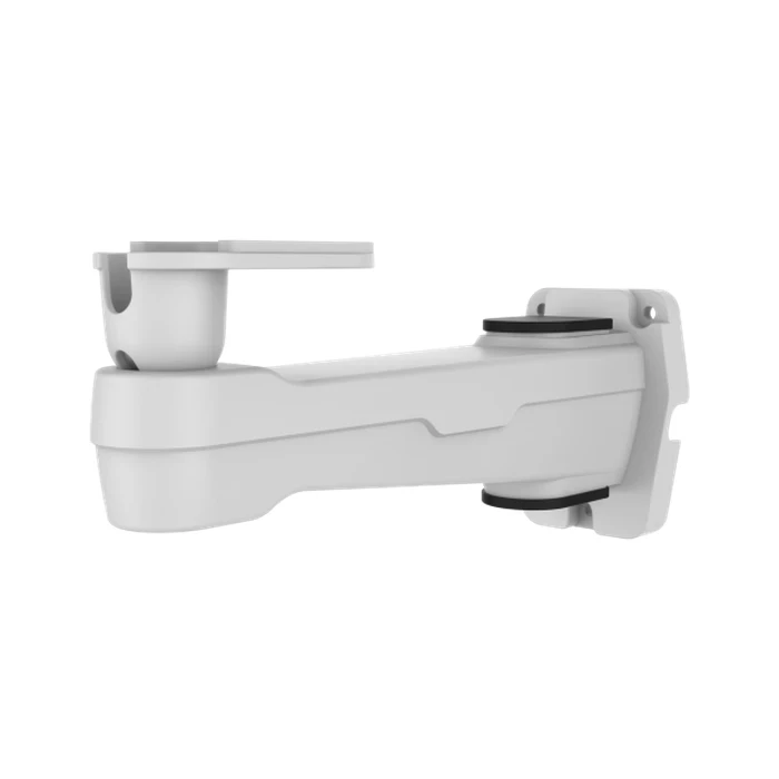 UNV TR-WM06-C-IN Wall Mounting Bracket | Heavy-Duty Aluminum Alloy | Uniview Premium White Extension Arm Mount for 6-inch Bullet Cameras