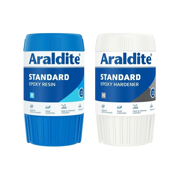 Araldite Standard High-Performance Two-Component Structural Epoxy Adhesive Gel Tin | 800 Gm