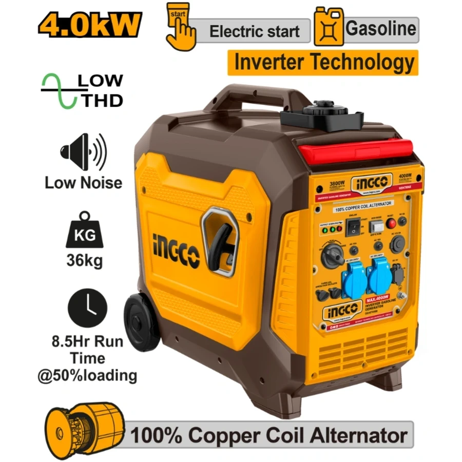Professional Inverter Gasoline Generator | GEI47506E | 4.0kW Pure Sine Wave Series