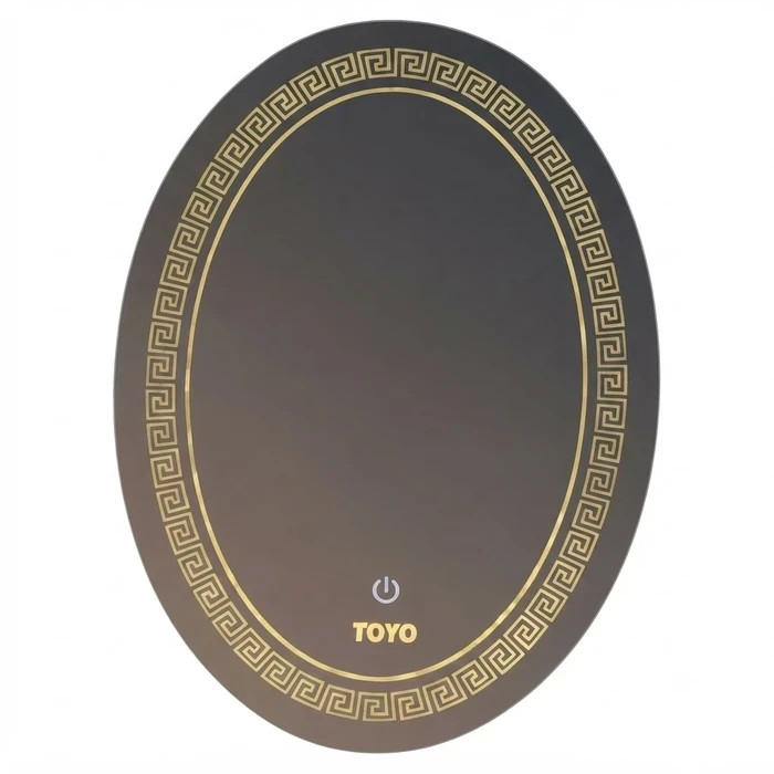 TOYO-9029-3L Smart LED Mirror | 3 Color Lighting Modes | Premium 21x28 Inch Wall-Mounted High-Definition Vanity Glass with Responsive Front Touch Switch Matrix