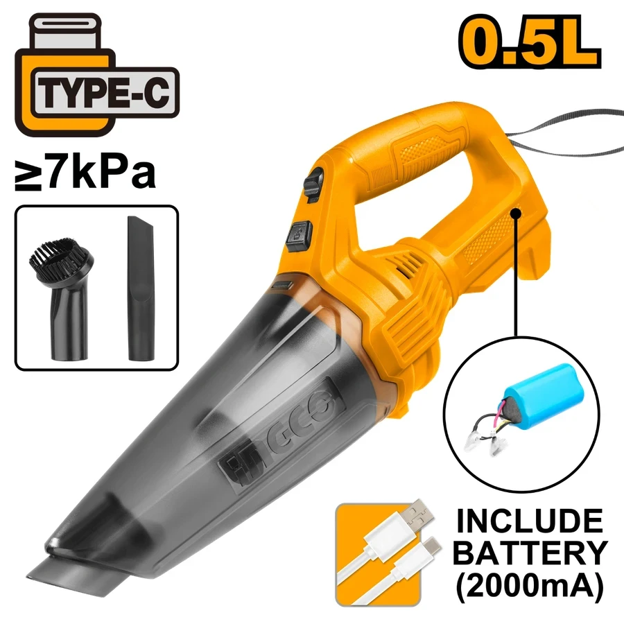 Portable Cordless Vacuum Cleaner | CVLI2026 | 12V Compact Series