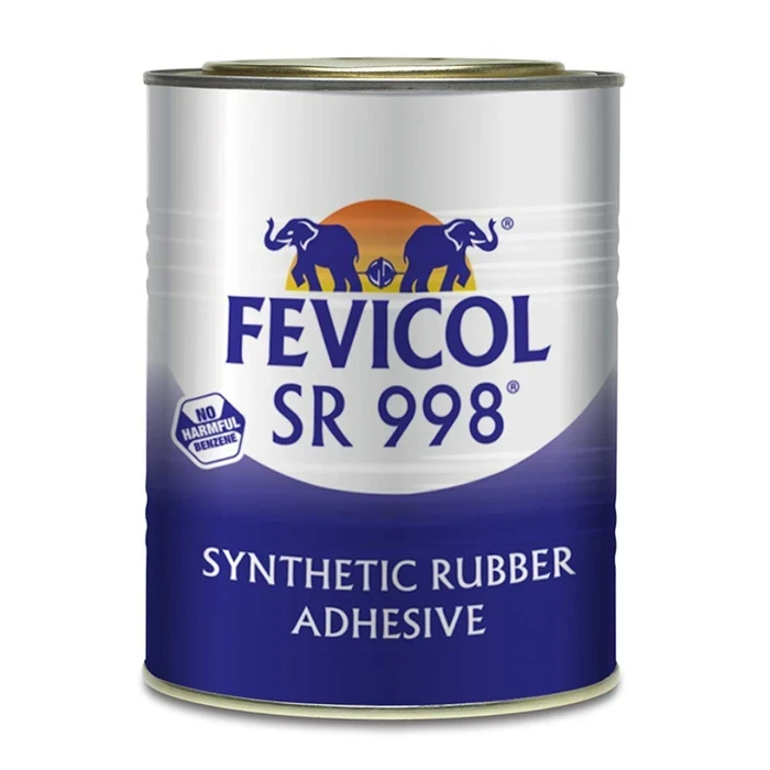 Pidilite Fevicol SR 998 Contact Adhesive | Multipurpose Rubber Bonding Logic | 500ml - 5L Tier