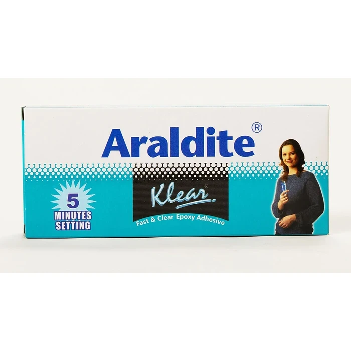 Pidilite Araldite Klear Epoxy Adhesive | High-Fidelity Transparent Bond Matrix | 10g - 180g