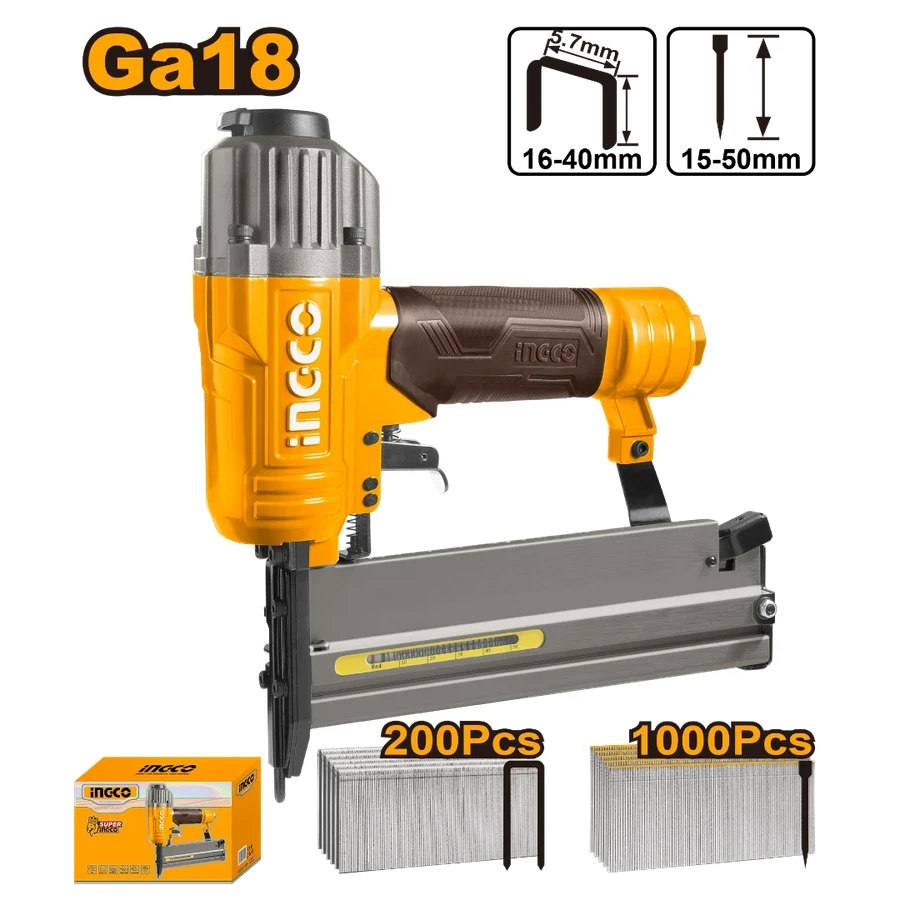 Professional 2-in-1 Combo Brad Nailer & Stapler | ACN50401 | Ga18 Industrial Series
