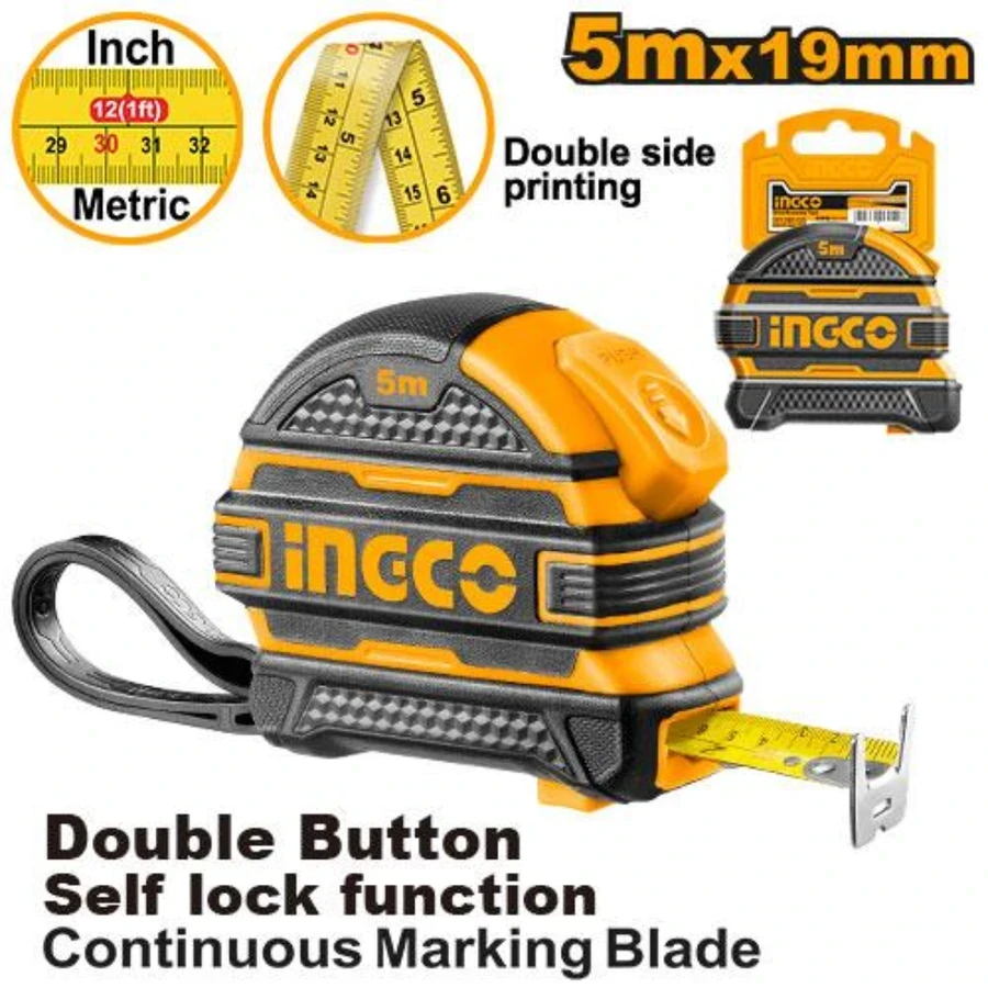 Professional Steel Measuring Tape | HSMT08519 | 5-Meter Mid-Range Series