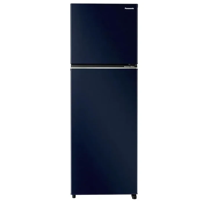 Panasonic 350L Prime Convertible Double Door Refrigerator with 6-Stage Inverter Compressor & ECONAVI | Frost-Free Surround Cooling AG Clean Technology | Jumbo Vegetable Basket Humidity Care Ocean Blue