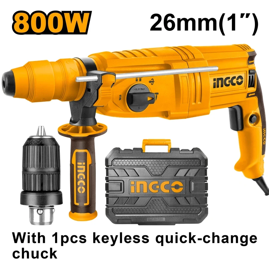 Rotary Hammer | RGH9028-2 | 800W | Dual-Chuck Professional System