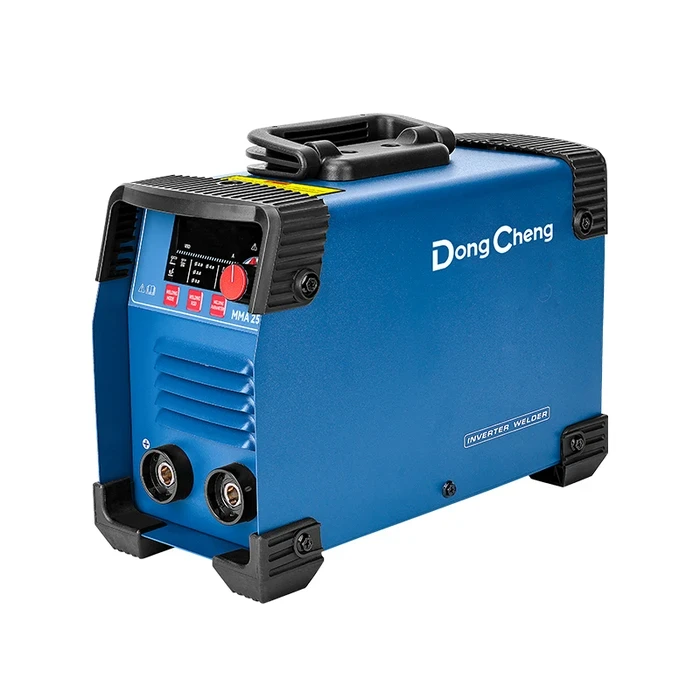 Dongcheng MMA 160A IGBT Digital Display Electric Arc Welding Machine | 220V Portable Metal Joining Station with Full Accessory Kit | MMA255E
