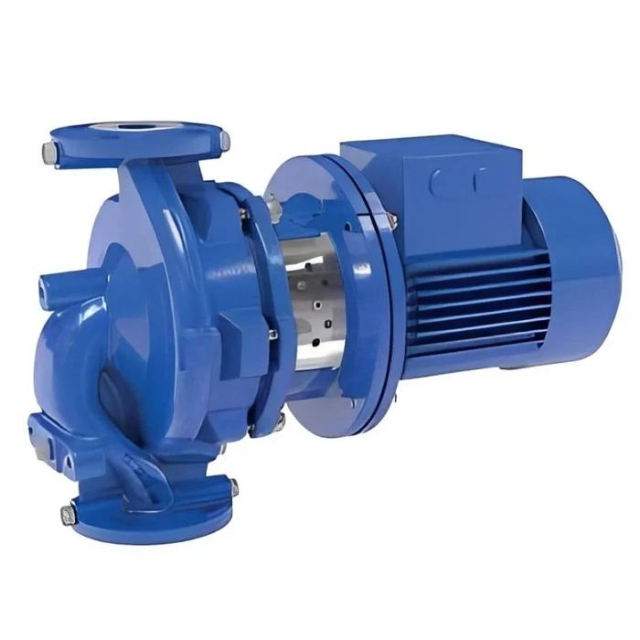 Kirloskar KW-LC Series Vertical In-Line Centrifugal Pump | 350 m3/hr & 95m Head Space-Saving PN16 Long-Coupled Pump for HVAC & High-Rise Water Systems