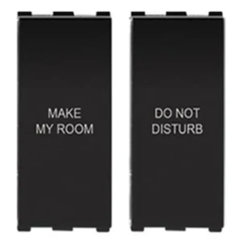 Anchor Roma Urban DND & MMR Internal Unit Switch | In-Wall Concealed Hospitality Signaling Controller for Hotels & Suites | 66702B (2M)