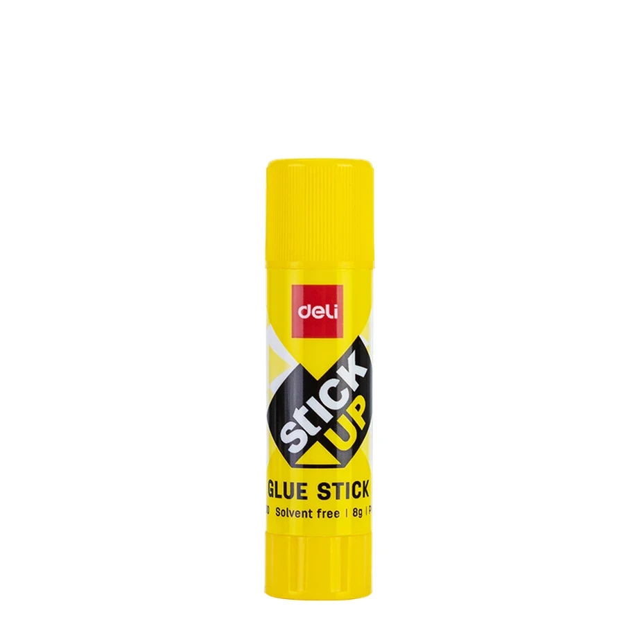 Deli 8g Portable Solid Glue Stick | Non-Toxic Quick-Drying White Adhesive for School, Student Pencil Pouches & Craft Projects | EA20010