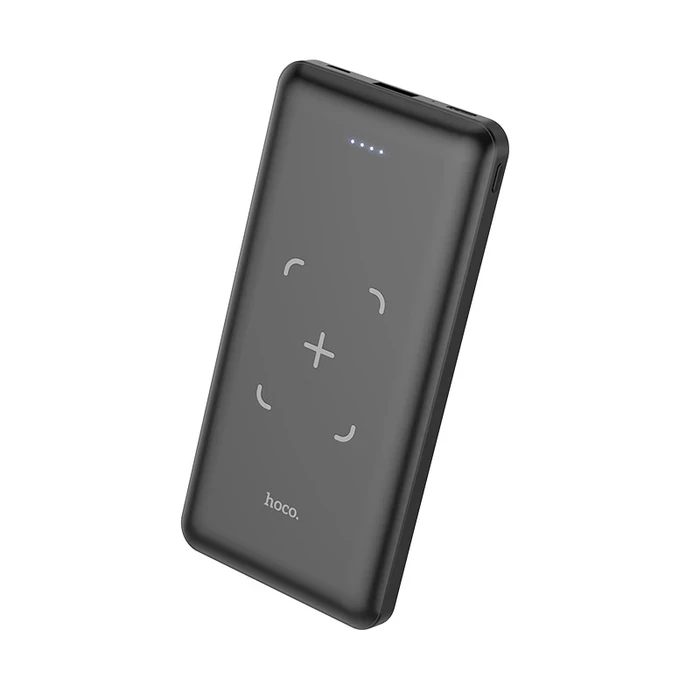 HOCO Surf Wireless Charging Mobile Powerbank | 10000mAh Energy Matrix | 5W Wireless Shield | J50