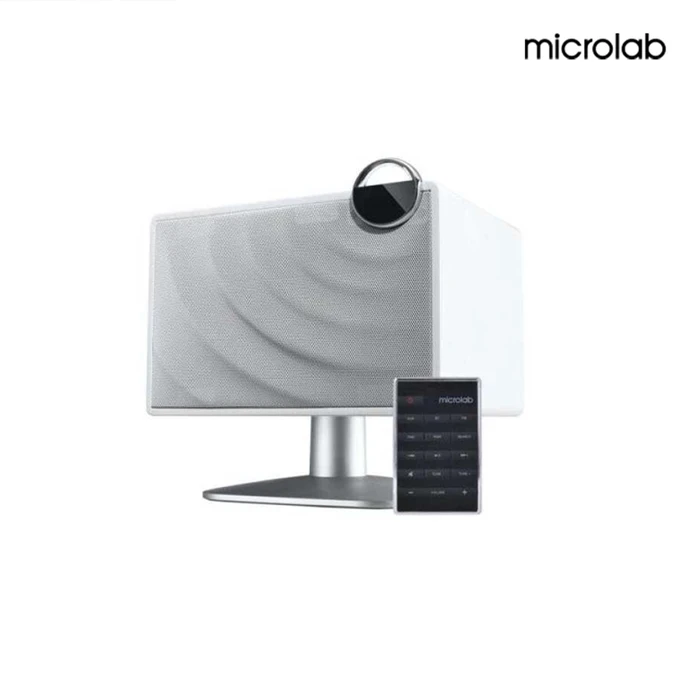 Microlab T6 2.0 Bluetooth Stereo Speaker | 40W High-Fidelity Matrix | Passive Bass Radiator | Touch Control