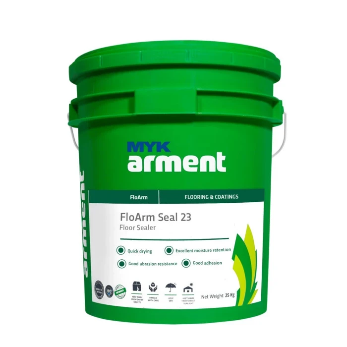 FloArm Seal 23 Clear Acrylic Concrete Curing & Dustproofing Sealer (19 Kg / 180 Kg) | FloArm Flooring & Coatings