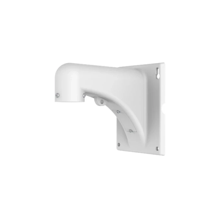 UNV Indoor / Outdoor Wall Installation Gooseneck Bracket | Heavy-Duty Aluminum Alloy Mount for PTZ Speed Dome Cameras | TR-WE45-IN