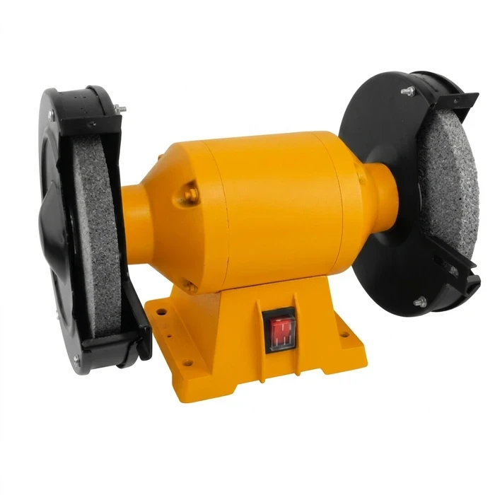 Shiva MD Series Bench Grinder (MD 150, 200 & 250) | Heavy-Duty Dual-Wheel Tool Sharpening & Deburring Grinder with 100% Copper Induction Motor & Cast Iron Housing