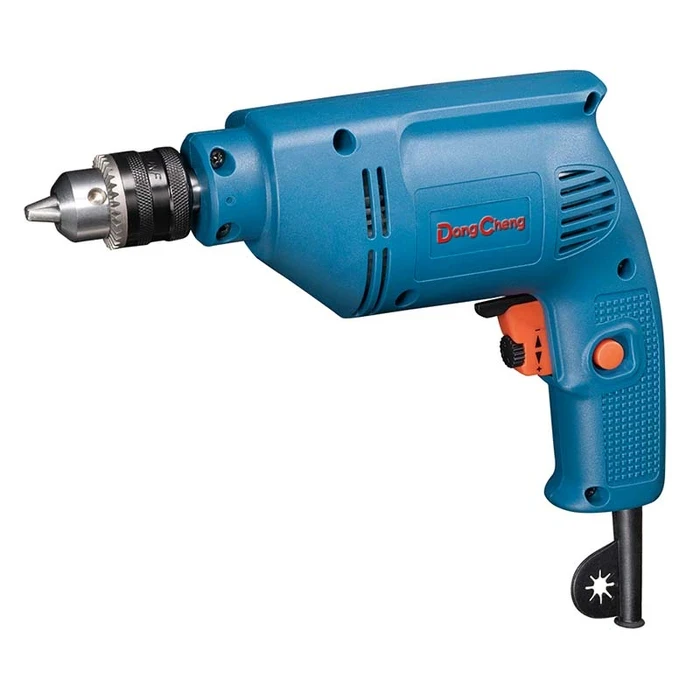 DONGCHENG 10mm Variable Speed Corded Electric Hand Drill | 3000 RPM 2A Compact Wood & Metal Rotary Tool | DJZ10A