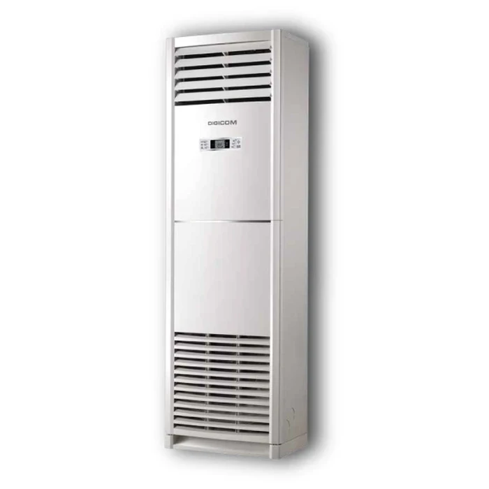 Digicom 2.0 Ton / 4.0 Ton Floor Standing Air Conditioner | Golden Fin Copper Condenser Cooling & Heating | Long Distance Wind Blast 3D Air Flow LED Display Self Diagnosis