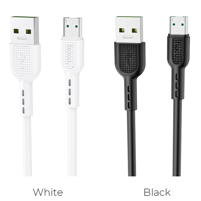 HOCO Surge Flash Charging Cable | Micro-USB 7-Pin High-Velocity Logic | 4A Power Matrix | X33