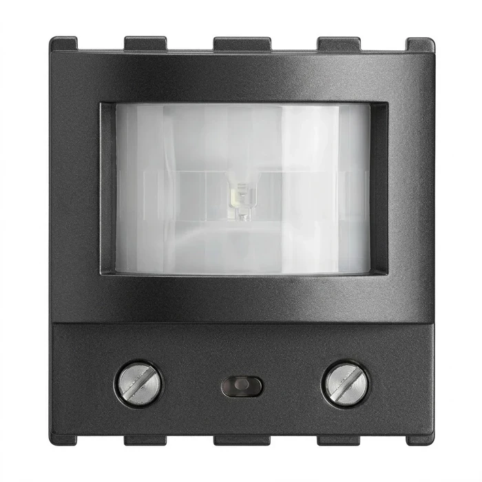 Anchor Roma Urban 2-Module (2M) 240V In-Wall PIR Motion Sensor | Automatic Occupancy Detection & Lighting Control Switch | 66708GB (Graphite Black)