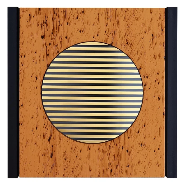 Anchor Shan 240V AC Mains-Powered Stereo Door Chime | Decorative Wood-Finished Wall-Mount Entrance Bell | 38830
