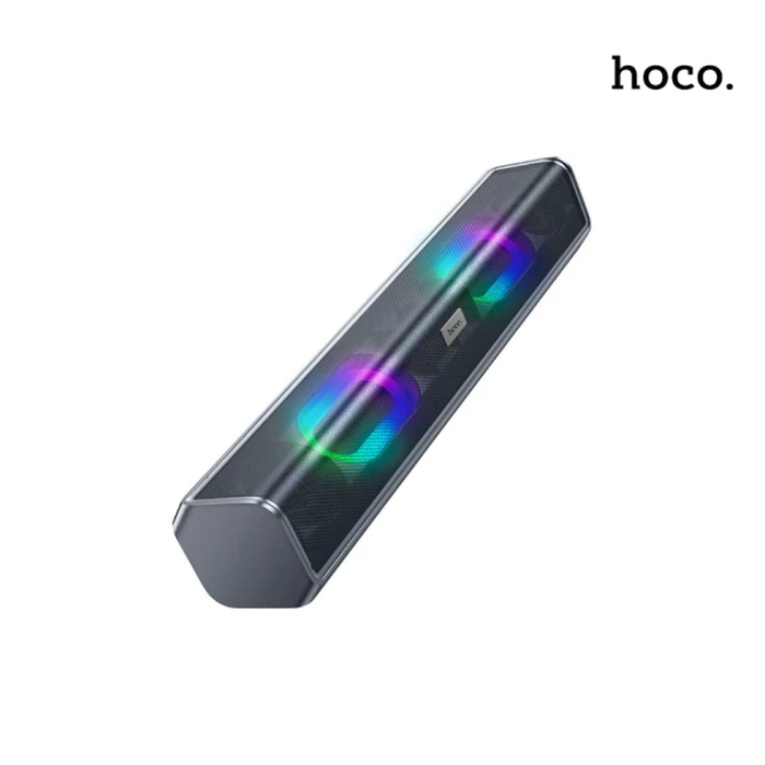 HOCO Dazzling Sound Desktop Wireless Speaker | Dual 5W Speakers | Bluetooth 5.1 | BS49