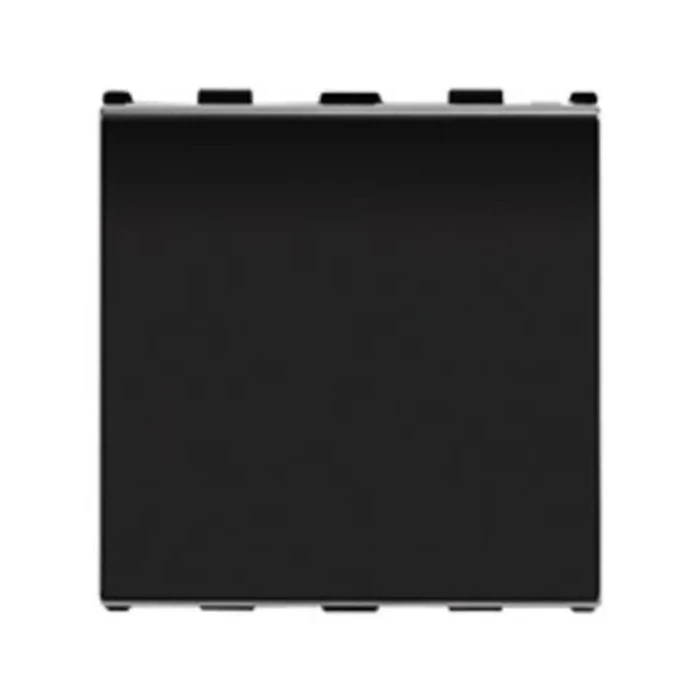 Panasonic Europa 20A 1-Way 2-Module Wide Rocker Heavy-Duty Power Switch | Flame-Retardant AC & Geyser Modular Switch in Premium Black | WIPM50215GB