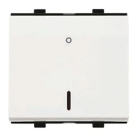 Anchor Penta Modular 32A Double Pole Switch with Neon Indicator (2M, White & Black Options) | Heavy-Duty 240V DP Mains Isolator Switch for Heavy AC & Geysers | 65032 / 65032B