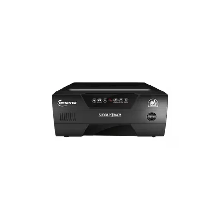 Microtek Super Power 950VA / 760W Advanced Square Wave Inverter | 12V Battery Backup System for Homes & Offices with 3-Year Warranty | UPS 1100