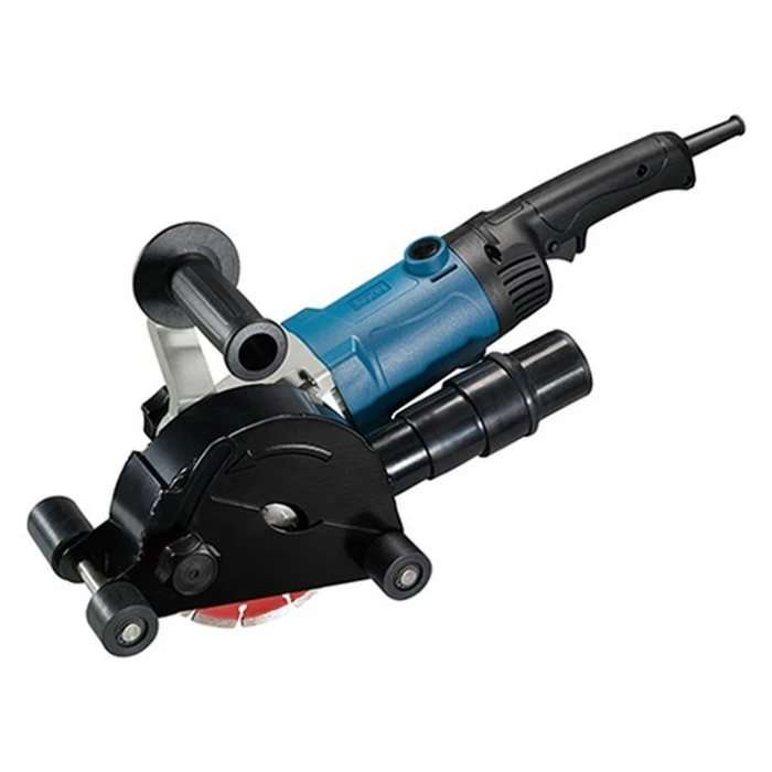 Dongcheng 6" Electric Wall Groove Cutter & Chaser 1400W | 7,000 RPM Masonry Slotting Station with 30mm Depth & 32mm Width | DZR02-150