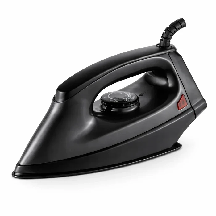 Yasuda 1000W Lightweight Dry Iron | Nonstick Coating Soleplate | Adjustable Thermostat Control Over Heat Safety Protection Cool Touch Handle | YS-212G