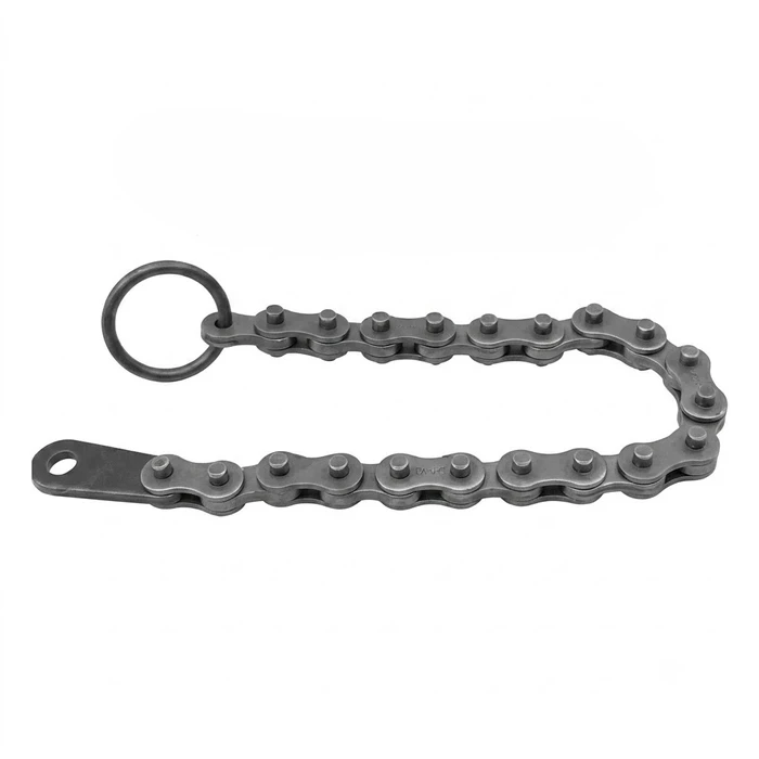 Baum Chrome Vanadium Steel Heavy Duty Replacement Chain For Matte Double Chrome Plated Chain Pipe Wrenches Art-256B