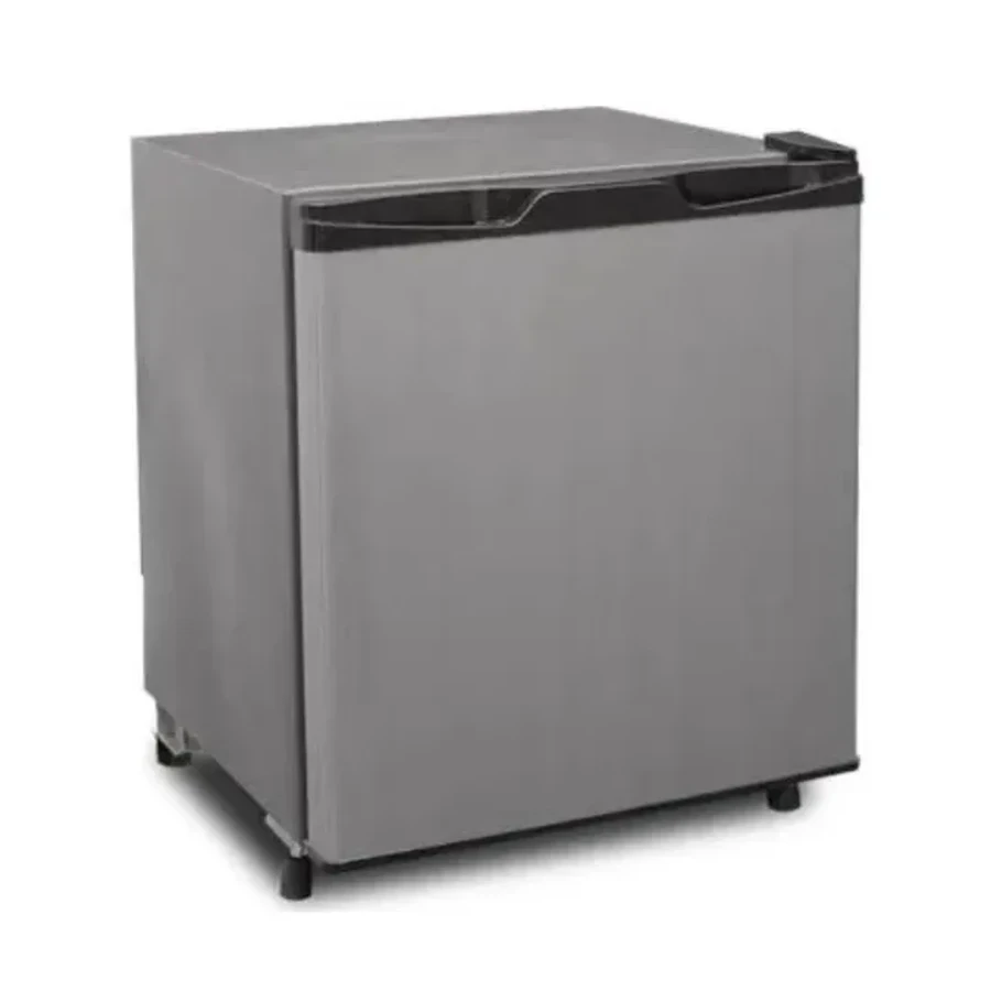 Akaritek 60L Single Door Refrigerator | A++ Energy Saving Burgundy Red Plain PCM Mini Fridge | Toughened Glass Shelves Low Noise Anti-Bacterial Gasket | AK-RSG60BR