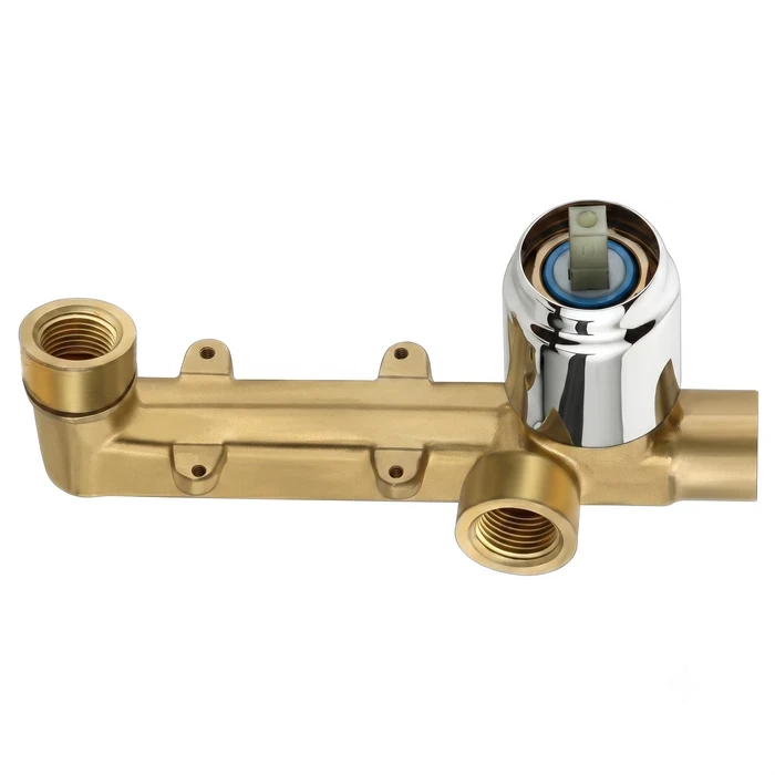 Toyo Concealed In-Wall Body for Wall-Mounted Single Lever Basin Mixers with Cartridge Sleeve | TOYO-51016