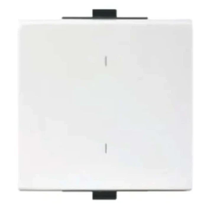 Anchor Roma 66202 2-Way Switch | 10AX 240V | 2-Module Modular Logic | Flame Retardant Polycarbonate Shield
