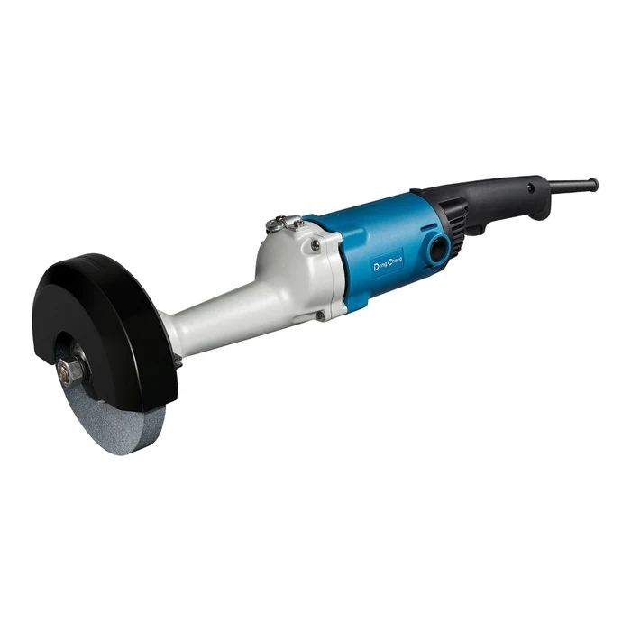 Dongcheng 5" Vertical Straight Grinder 710W | 5,300 RPM Heavy-Duty Aluminum Housing Industrial Metal Dressing Station | DSS125B