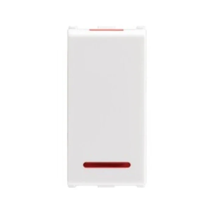 Panasonic 20A 1M 1-Way Switch with Indicator | Flame-Retardant Polycarbonate | WIPM51115