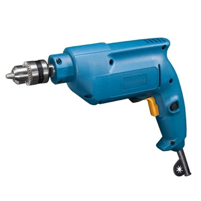 DONGCHENG 10mm Variable Speed Corded Electric Hand Drill | 3000 RPM 2A Compact Wood & Metal Rotary Tool | DJZ10A