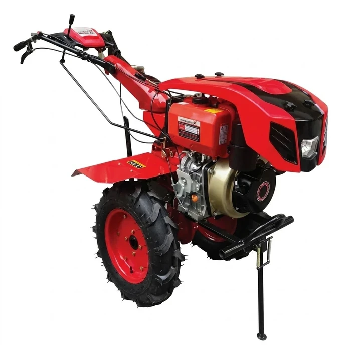 Shiva 170F 7.0 HP Gasoline Mini Tiller & Cultivator | Direct Gear-Driven 4-Stroke Petrol Power Tiller | Shiva Series