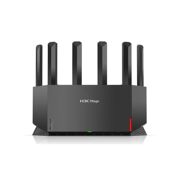 H3C Magic NX54 Wi-Fi 6 Dual-Band Gigabit Router | 5400 Mbps Speed with Qualcomm Dual-Core CPU, 4K QAM & 6 Signal Amplifiers | NX54