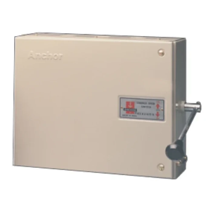 Anchor by Panasonic 63A 415V Triple Pole Industrial Switch Pilot | 3-Phase Heavy-Duty Circuit Isolator & Motor Control Switch for LT Panels | 17830