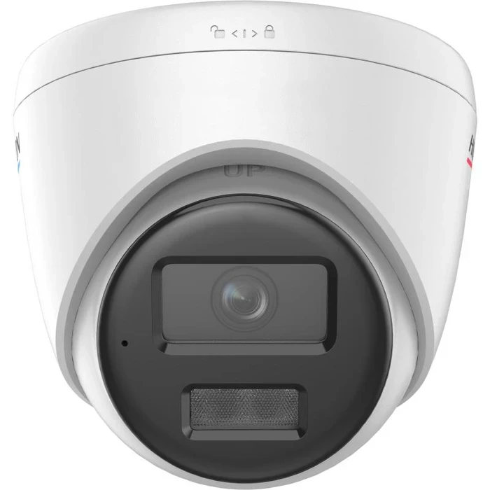Hikvision 4MP ColorVu Smart Hybrid Light IP Camera | Human & Vehicle Detection H.265+ Fixed Turret Dome CCTV | 120 dB WDR Built-In Microphone 512GB SD Slot | IP67 | DS-2CD1347G2H-LIU