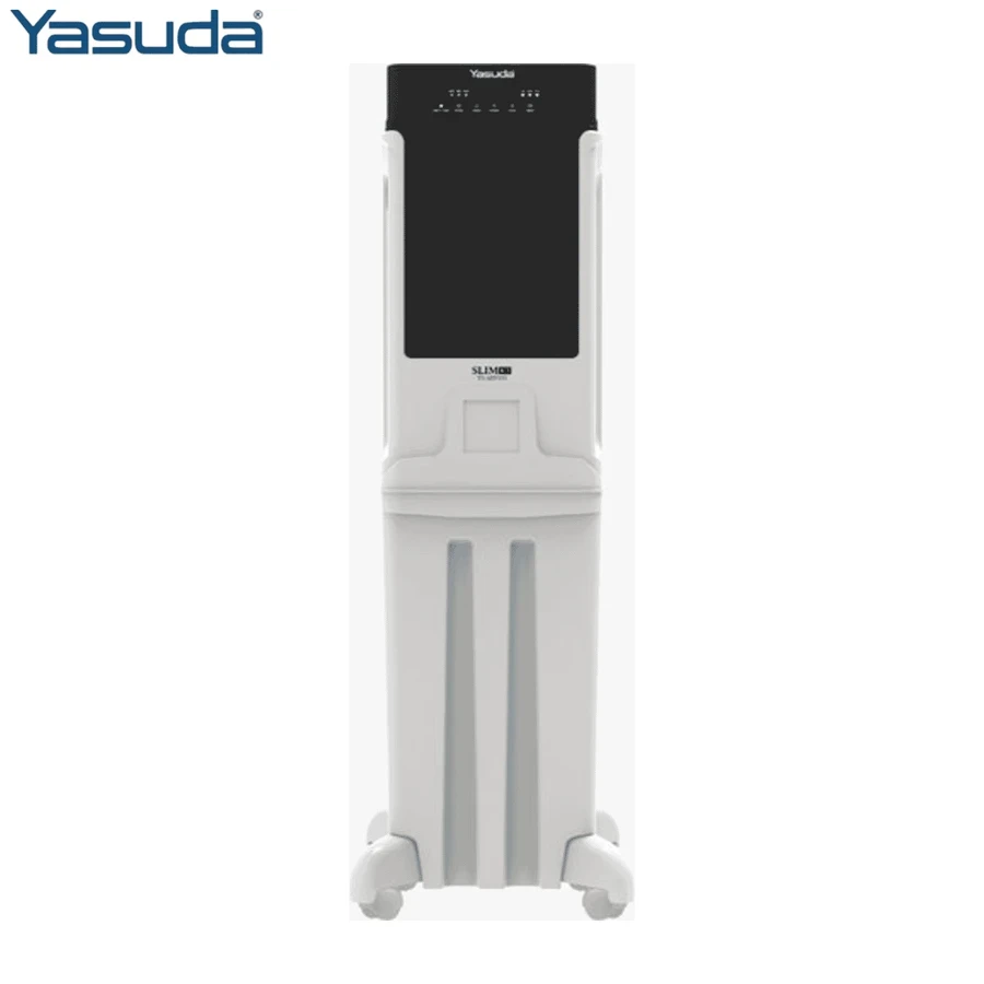 Yasuda Tower Evaporative Air Cooler | 35L Space-Saving Tank & High-Density Honeycomb Pad | Hydro Air Technology & High-Velocity Blower | Wireless Remote Control | YS-ARVS35R