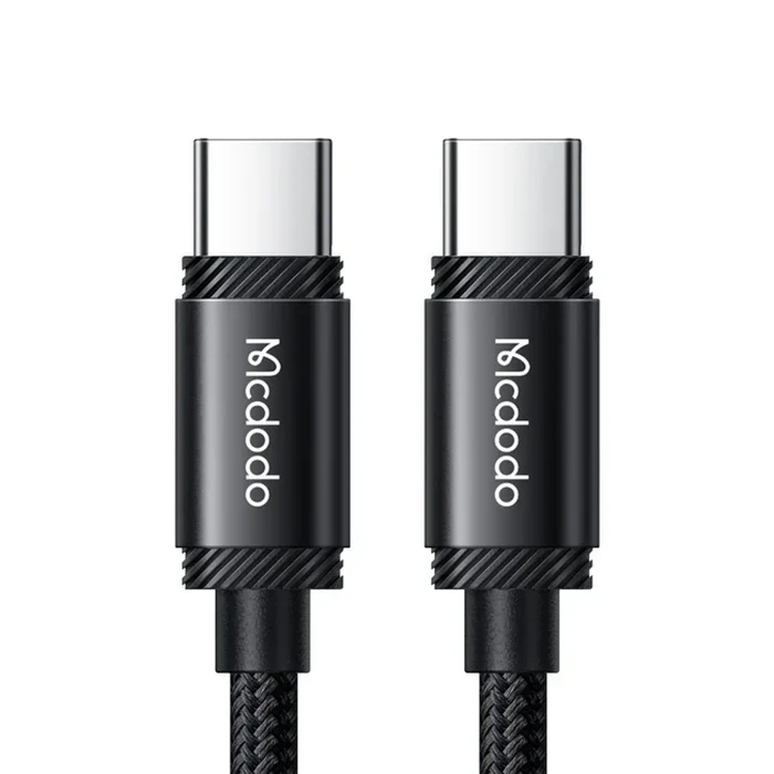 MCDODO 240W Type-C to Type-C Cable | PD3.1 High-Velocity Power Matrix | 5A Nylon Braided Shield | CA-368