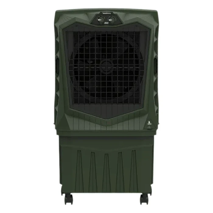 Symphony AIRFORCE 60 Desert Air Cooler | 60L High-Efficiency Honeycomb Media | 145W Low Power Consumption Fan 11m (36ft) Air Throw Distance Auto Louver Cool Flow Dispenser