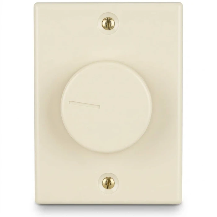 Anchor Penta Urea 450W Deluxe Socket-Type Electronic Rotary Dimmer & Fan Controller 240V | Non-Modular Flush Wall Unit | White (38659) & Ivory (50439)