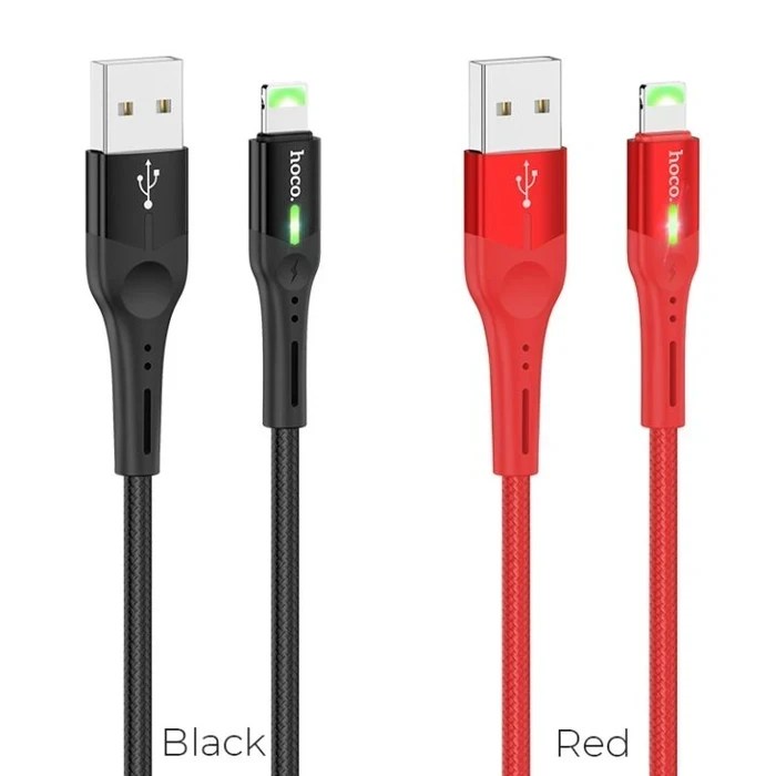 Hoco Celestial Charging Cable | Lightning Connectivity Logic | Aluminum Alloy & Nylon Matrix | S24